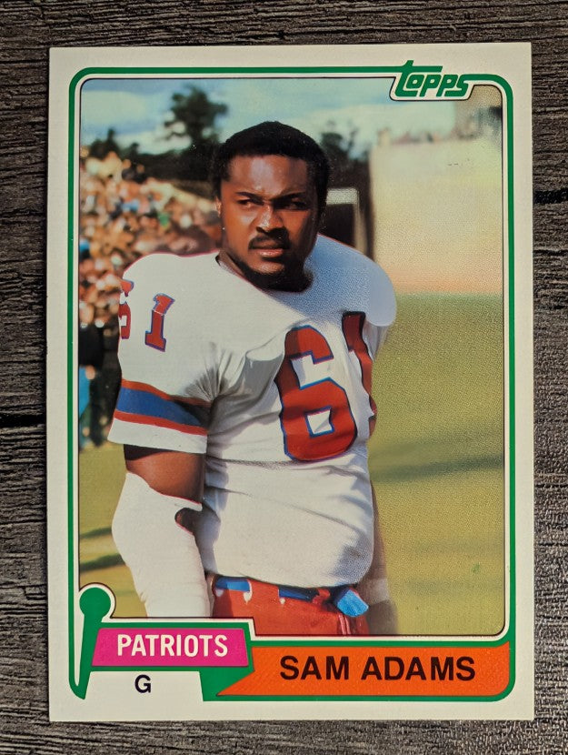 1981 Topps #352 Sam Adams