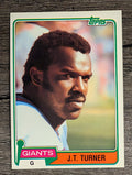 1981 Topps #356 J.T. Turner