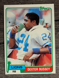 1981 Topps #362 Dexter Bussey
