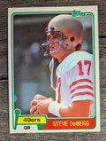 1981 Topps #364 Steve DeBerg