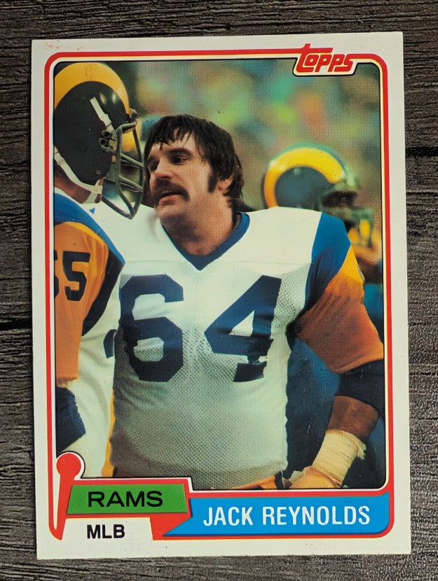 1981 Topps #369 Jack Reynolds