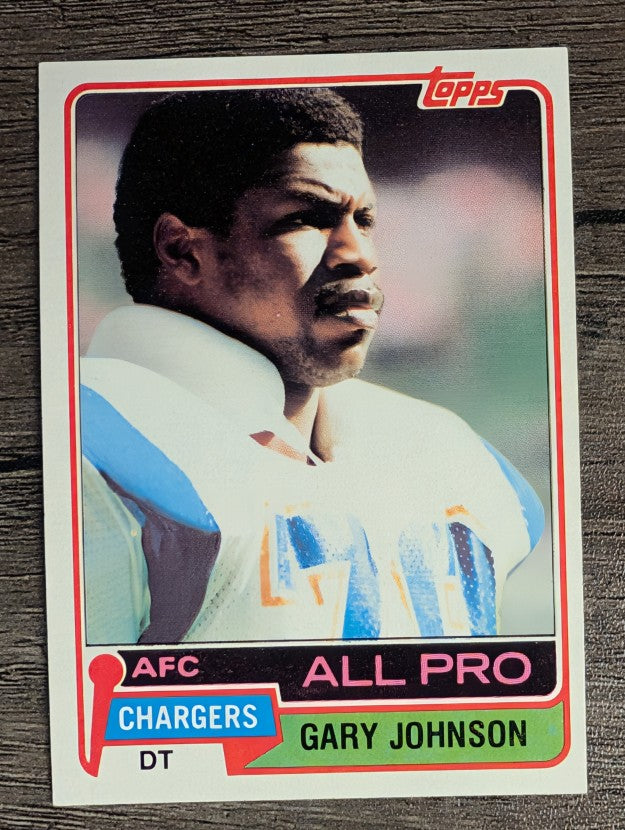 1981 Topps #370 Gary Johnson