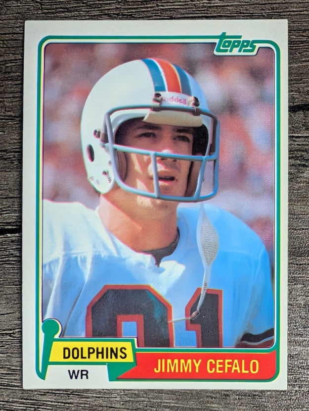 1981 Topps #371 Jimmy Cefalo