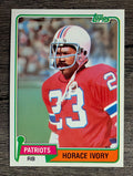 1981 Topps #372 Horace Ivory