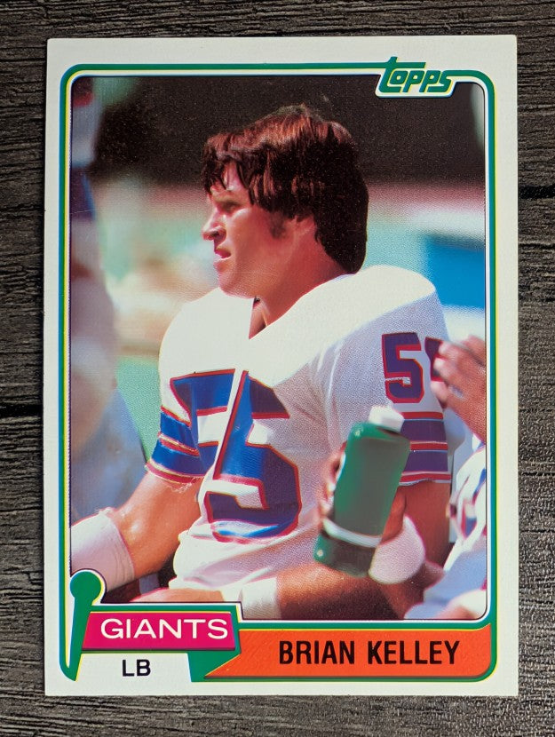 1981 Topps #374 Brian Kelley