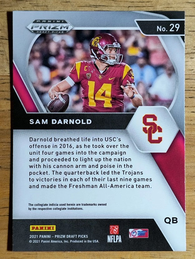 2021 Panini Prizm Draft Picks #29 Sam Darnold
