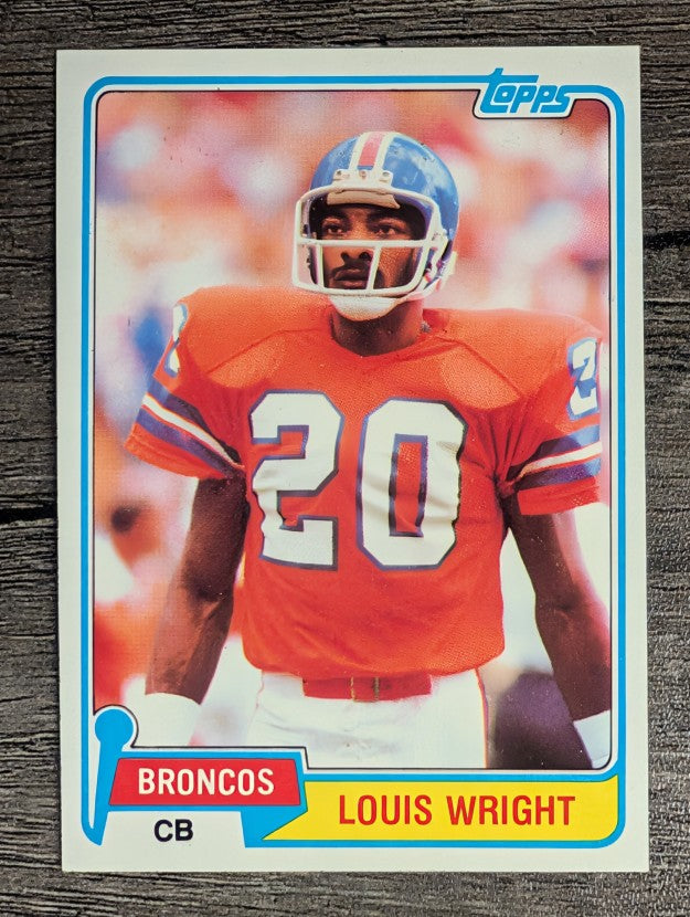 1981 Topps #385 Louis Wright