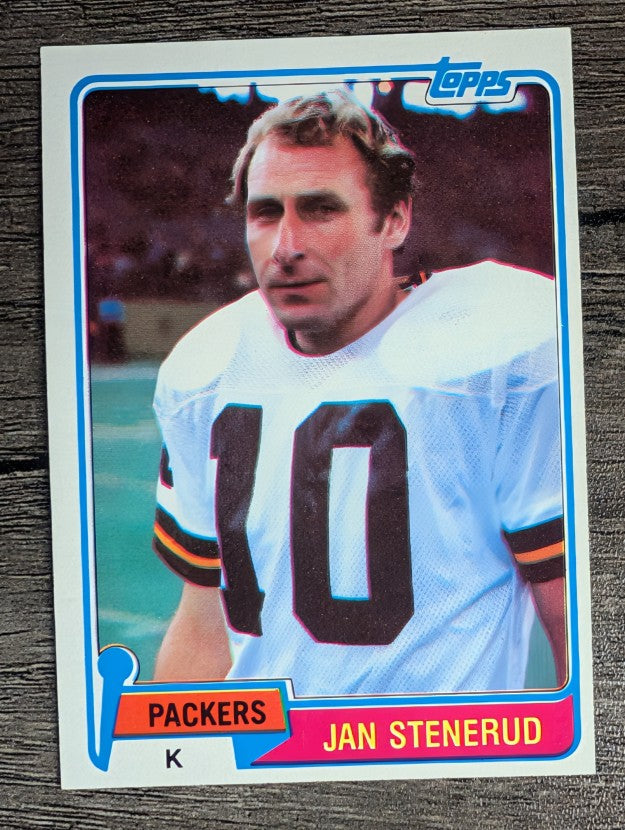 1981 Topps #387 Jan Stenerud
