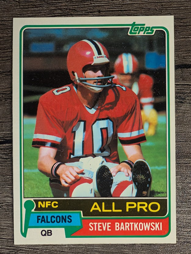 1981 Topps #390 Steve Bartkowski AP