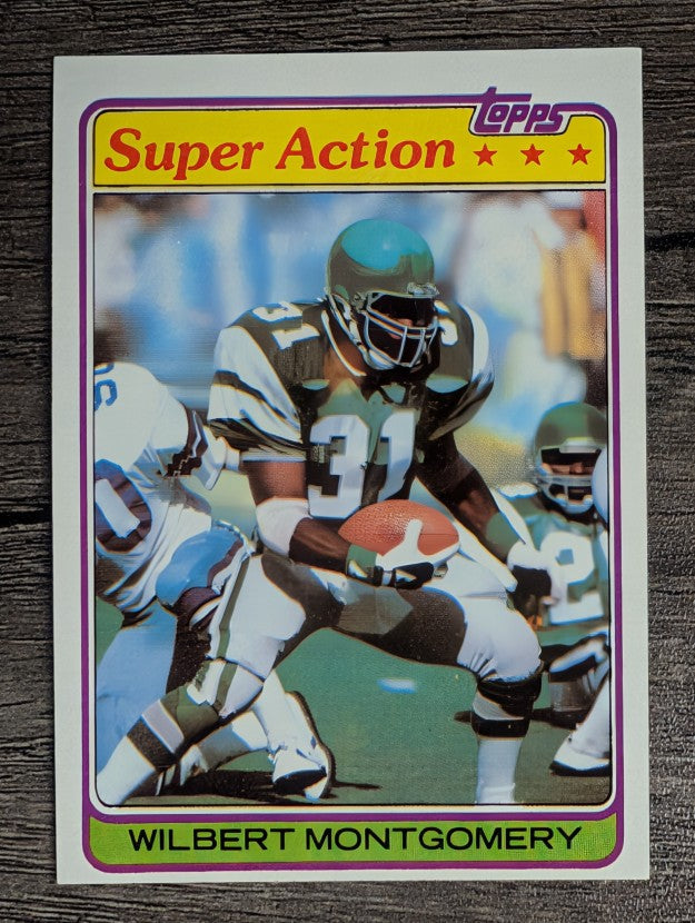 1981 Topps #392 Wilbert Montgomery SA