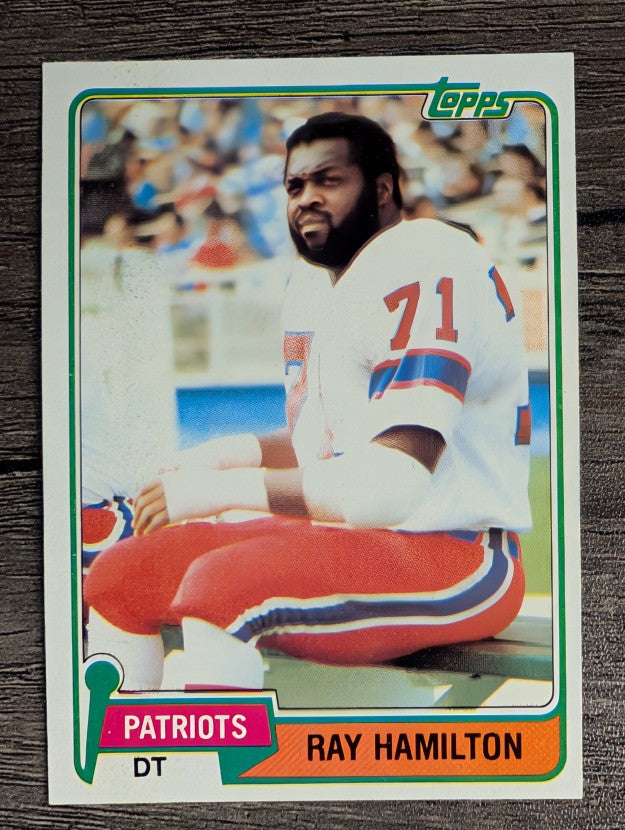 1981 Topps #396 Ray Hamilton