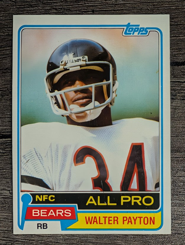 1981 Topps #400 Walter Payton