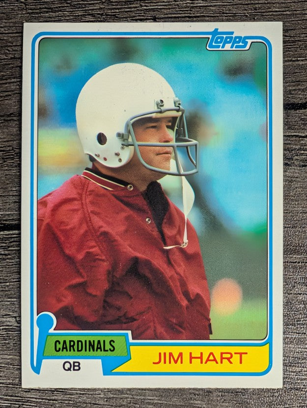 1981 Topps #401 Jim Hart