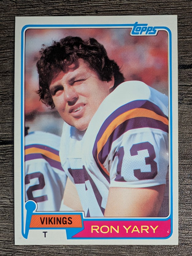 1981 Topps #402 Ron Yary