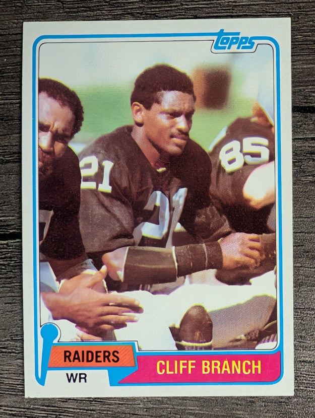 1981 Topps #403 Cliff Branch