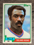 1981 Topps #404 Roland Hooks