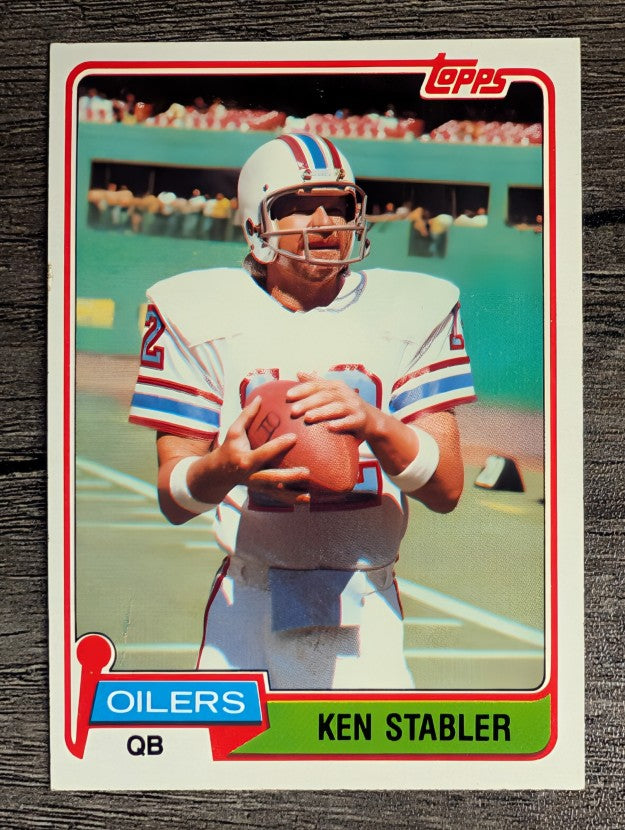1981 Topps #405 Ken Stabler (NM)