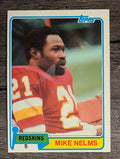 1981 Topps #407 Mike Nelms RC