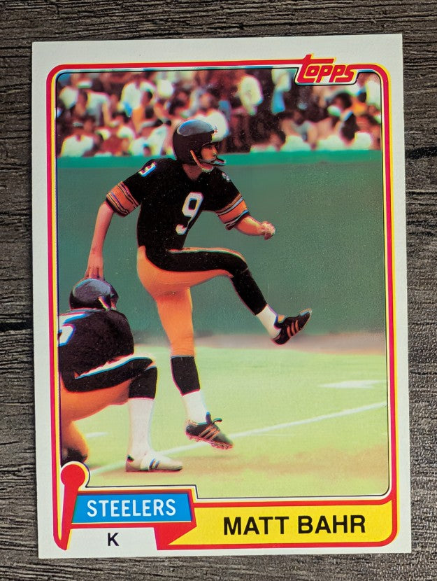 1981 Topps #416 Matt Bahr
