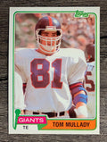 1981 Topps #417 Tom Mullady