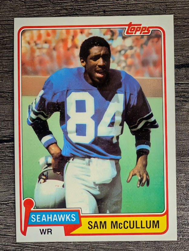 1981 Topps #419 Sam McCullum