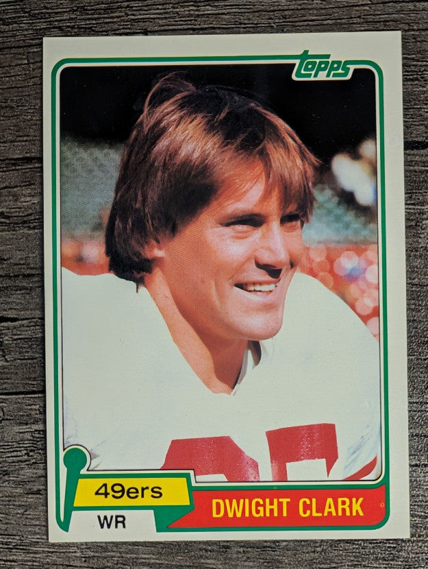 1981 Topps #422 Dwight Clark RC