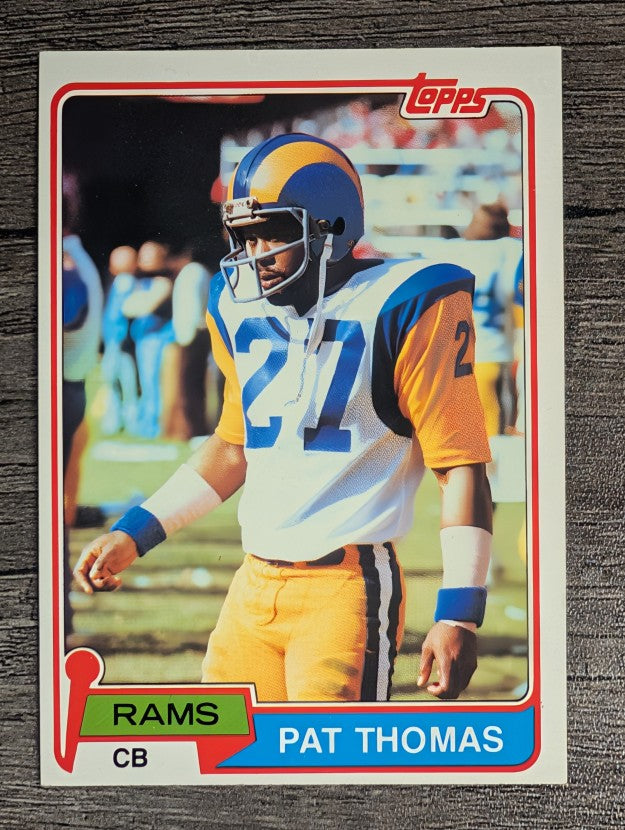 1981 Topps #423 Pat Thomas RC