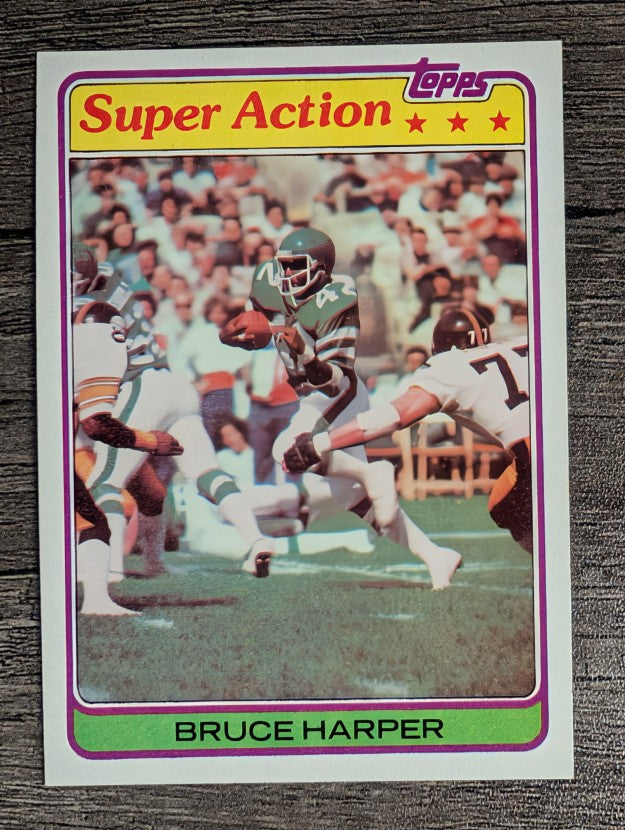 1981 Topps #424 Bruce Harper SA