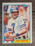 1981 Topps #425 Craig Morton