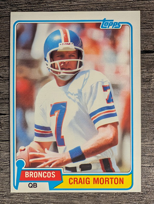 1981 Topps #425 Craig Morton