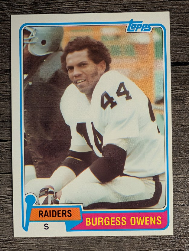 1981 Topps #429 Burgess Owens