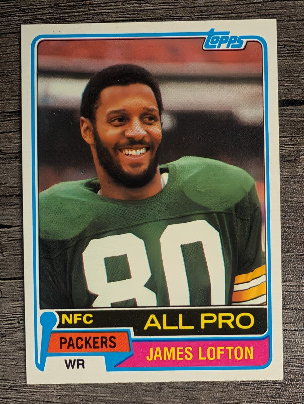 1981 Topps #430 James Lofton AP