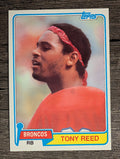 1981 Topps #431 Tony Reed