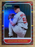 2021 Donruss Red #243 Jonathan Papelbon RETRO