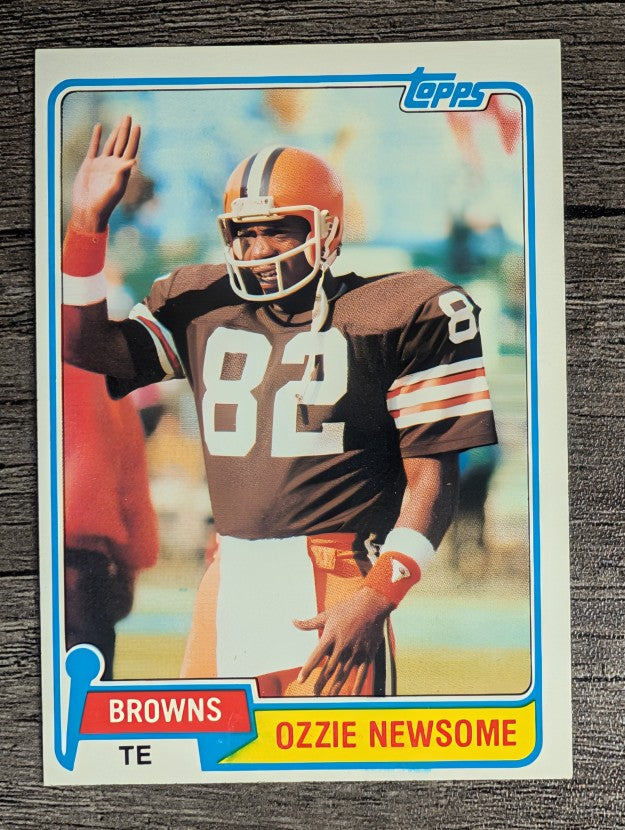 1981 Topps #435 Ozzie Newsome