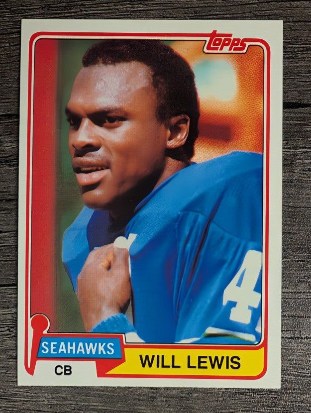 1981 Topps #437 Will Lewis