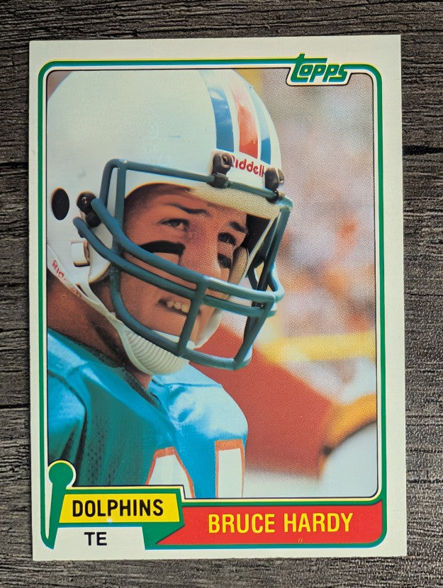 1981 Topps #444 Bruce Hardy RC
