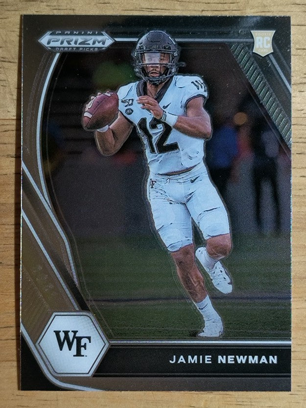 2021 Panini Prizm Draft Picks #135 Jamie Newman RC