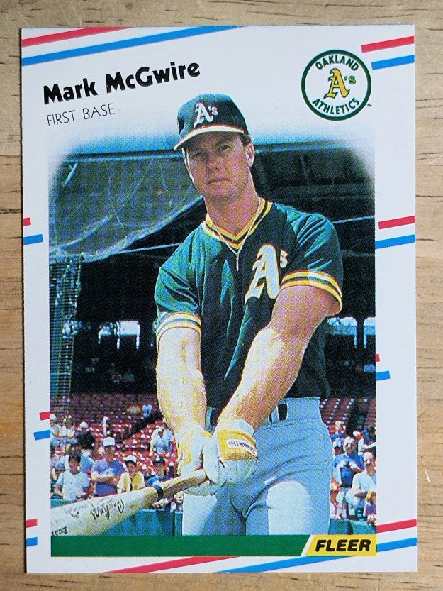 1988 Fleer #286 Mark McGwire