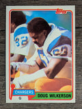 1981 Topps #447 Doug Wilkerson