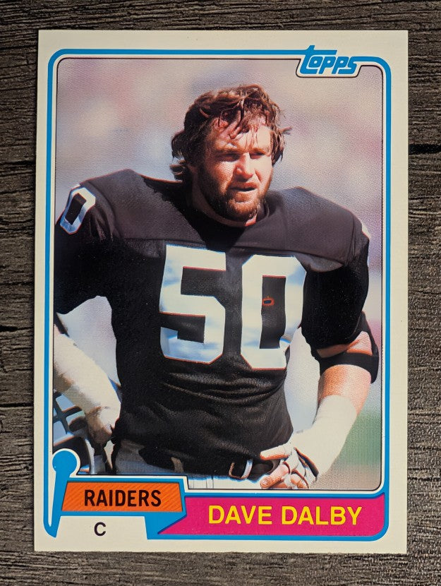 1981 Topps #449 Dave Dalby