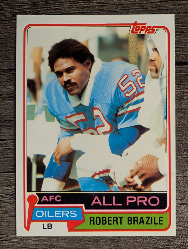 1981 Topps #450 Robert Brazile