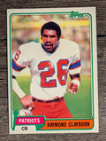 1981 Topps #452 Raymond Clayborn