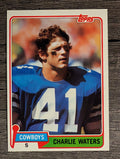 1981 Topps #455 Charlie Waters