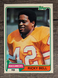 1981 Topps #456 Ricky Bell
