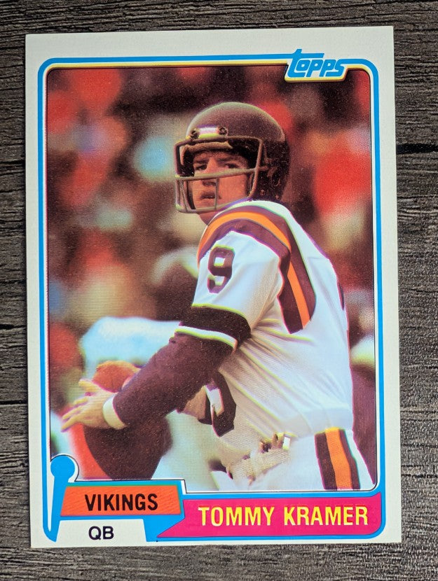 1981 Topps #461 Tommy Kramer