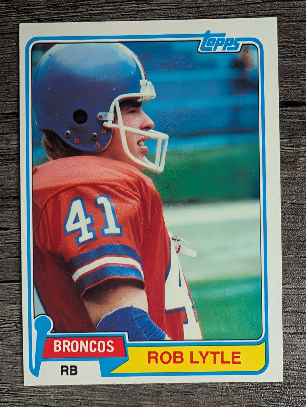 1981 Topps #464 Rob Lytle