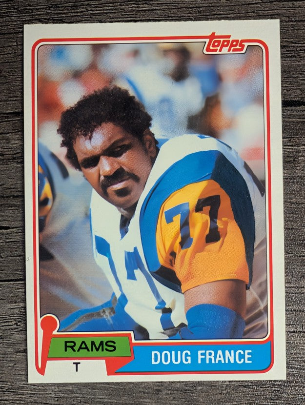 1981 Topps #466 Doug France RC
