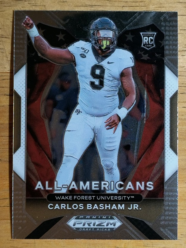 2021 Panini Prizm Draft Picks #197 Carlos Boogie Basham AA