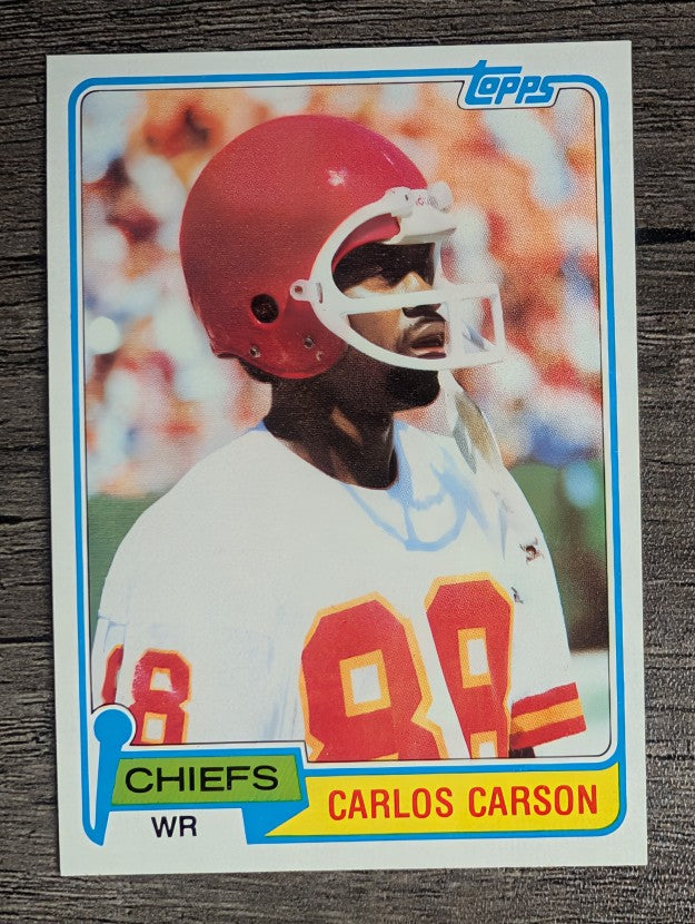 1981 Topps #467 Carlos Carson RC